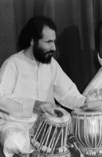 Keith Manning playing tabla